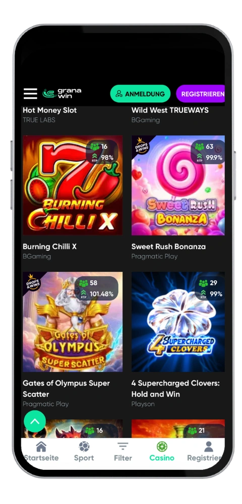 GranaWin Casino apk